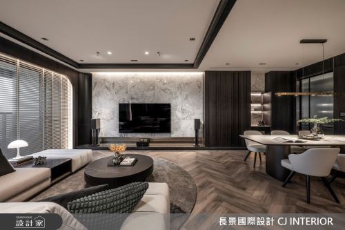 長景_36鼎宇美術愛河現代混搭風格_混搭風