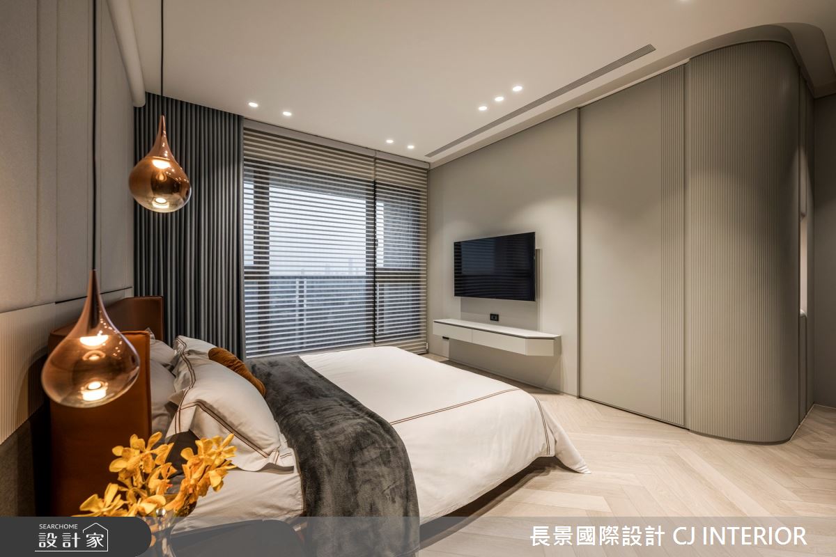 52坪中古屋(5~15年)＿混搭風臥室案例圖片＿長景設計＿長景_36鼎宇美術愛河現代混搭風格之18