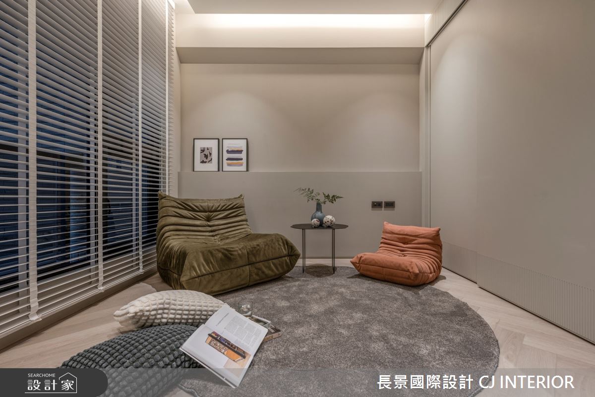 52坪中古屋(5~15年)＿混搭風書房工作區多功能室案例圖片＿長景設計＿長景_36鼎宇美術愛河現代混搭風格之20