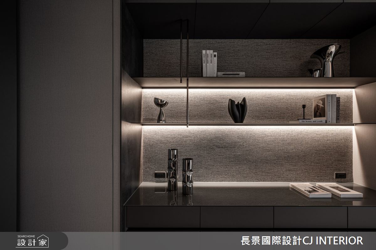 90坪新成屋(5年以下)＿現代風書房工作區案例圖片＿長景設計＿長景_37大船入港輕奢退休宅之9