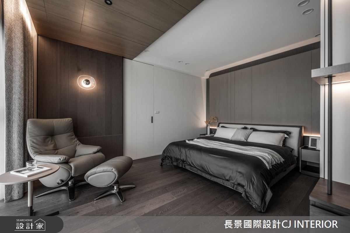 90坪新成屋(5年以下)＿現代風臥室案例圖片＿長景設計＿長景_37大船入港輕奢退休宅之12