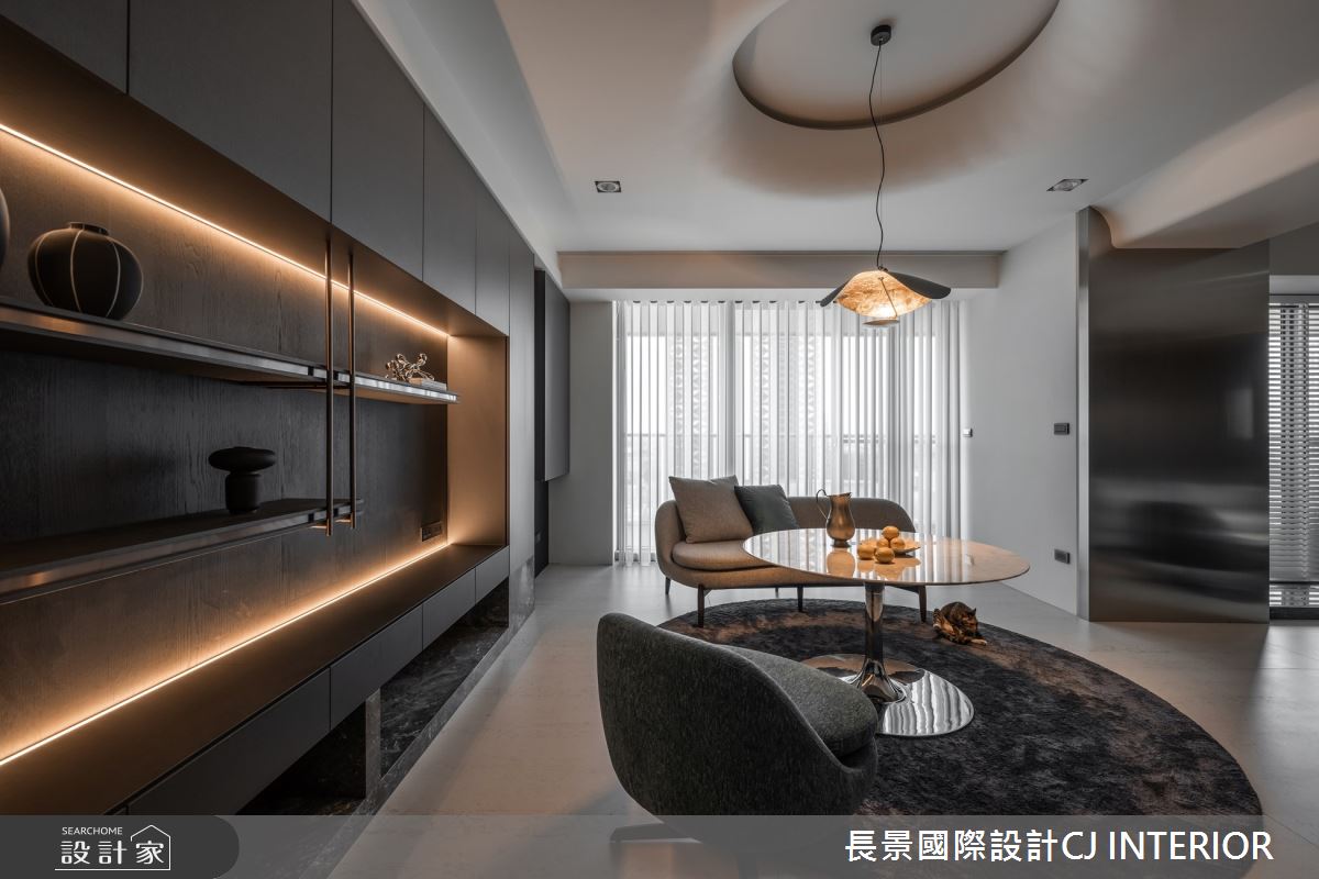 62坪新成屋(5年以下)＿現代風餐廳案例圖片＿長景設計＿長景_38國城定潮都會雅痞宅之5