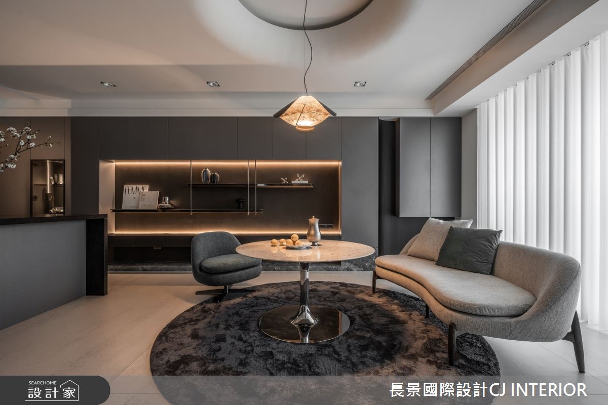 62坪新成屋(5年以下)＿現代風餐廳案例圖片＿長景設計＿長景_38國城定潮都會雅痞宅之6