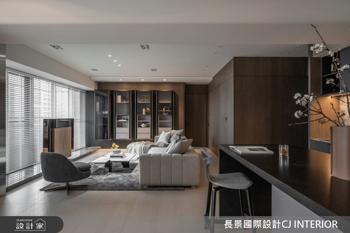 62坪新成屋(5年以下)＿現代風客廳案例圖片＿長景設計＿長景_38國城定潮都會雅痞宅之9