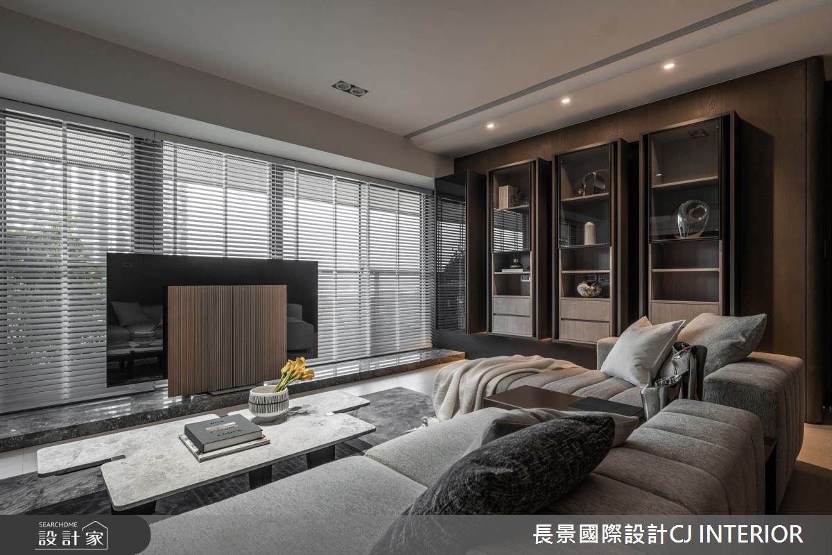 62坪新成屋(5年以下)＿現代風客廳案例圖片＿長景設計＿長景_38國城定潮都會雅痞宅之14