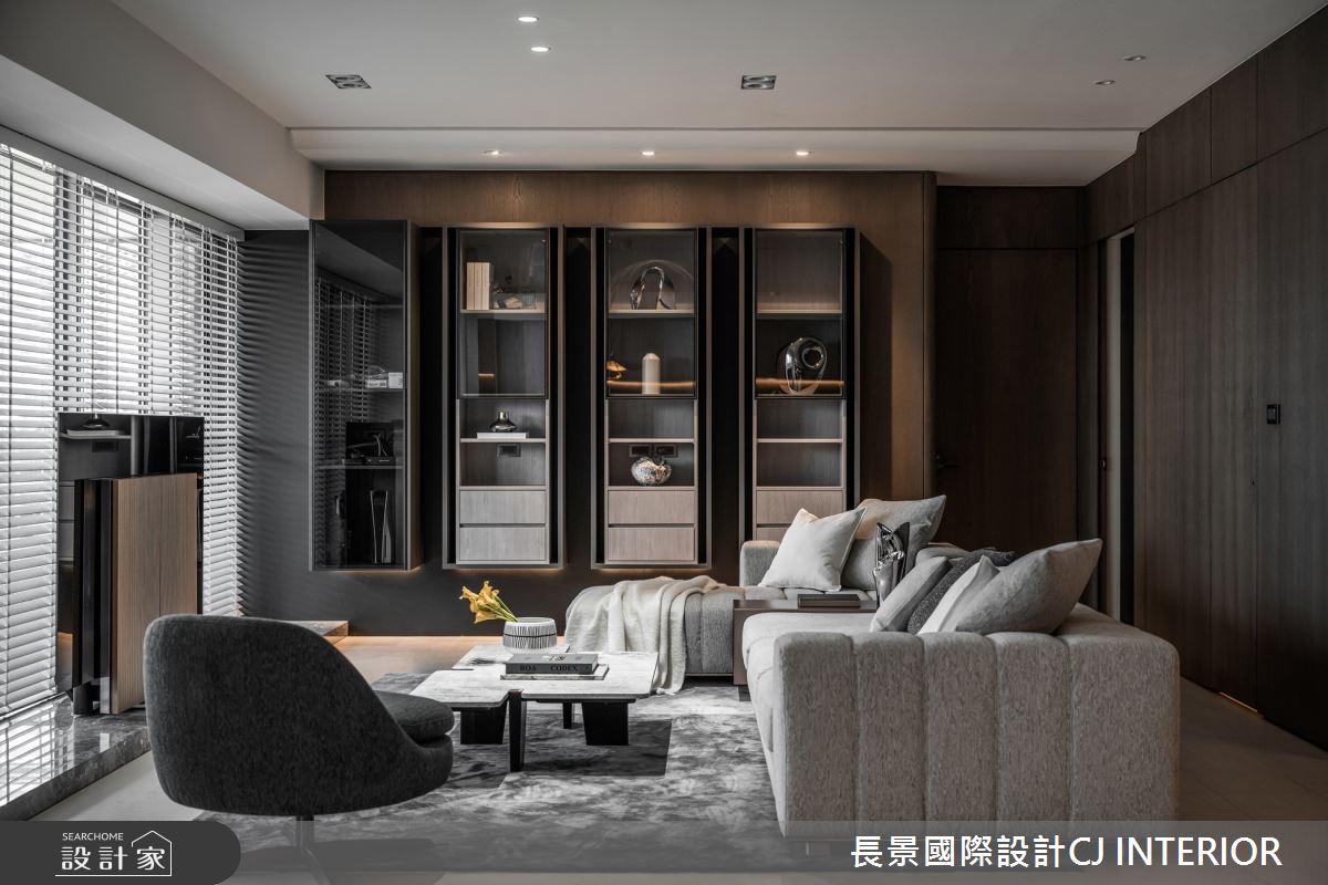 62坪新成屋(5年以下)＿現代風客廳案例圖片＿長景設計＿長景_38國城定潮都會雅痞宅之25