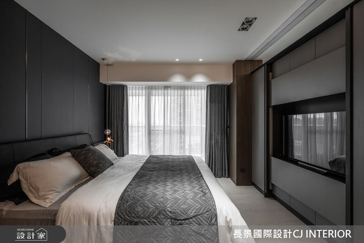 62坪新成屋(5年以下)＿現代風臥室案例圖片＿長景設計＿長景_38國城定潮都會雅痞宅之34