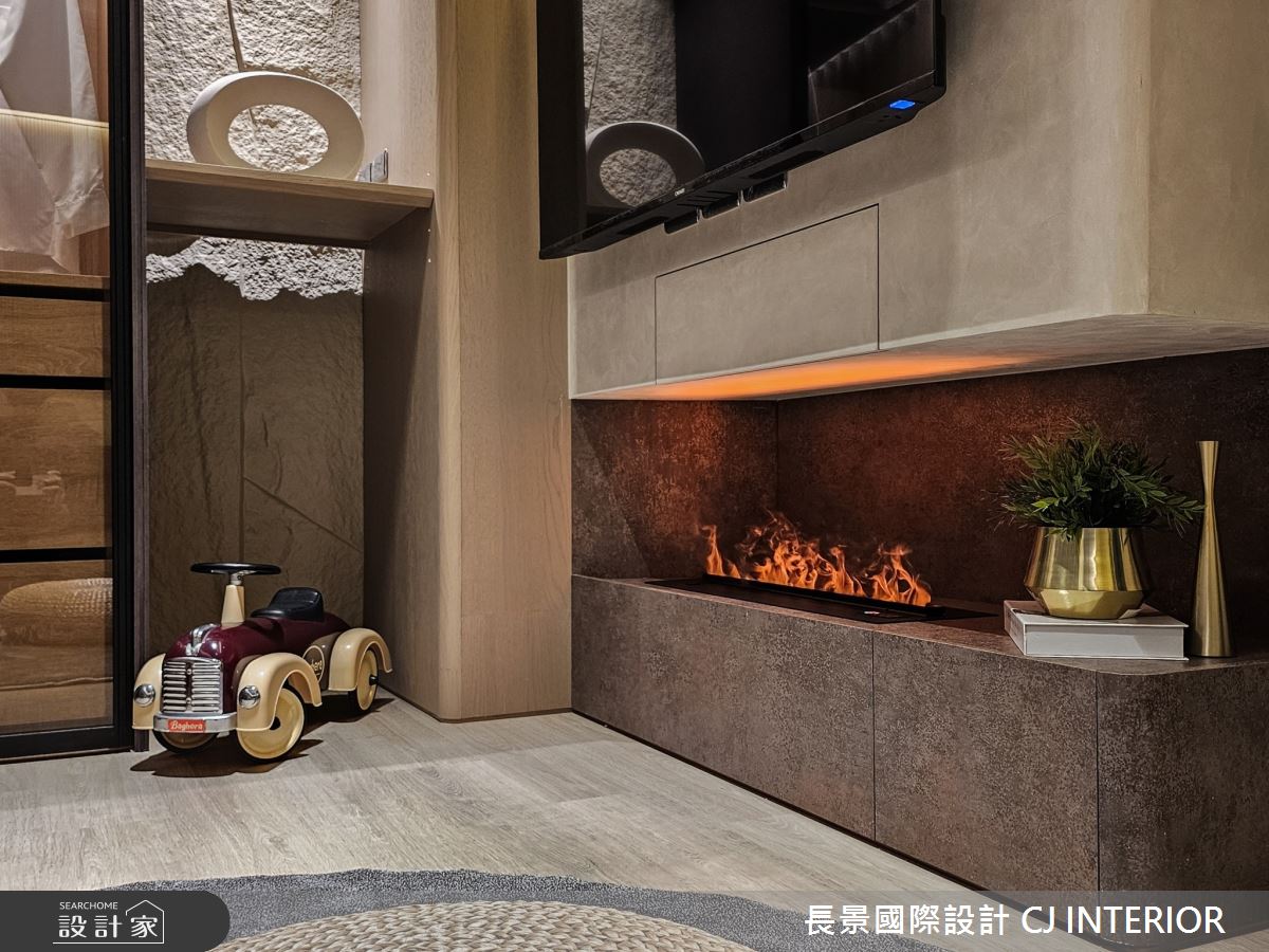 12坪新成屋(5年以下)＿侘寂風客廳案例圖片＿長景設計＿長景_39之11
