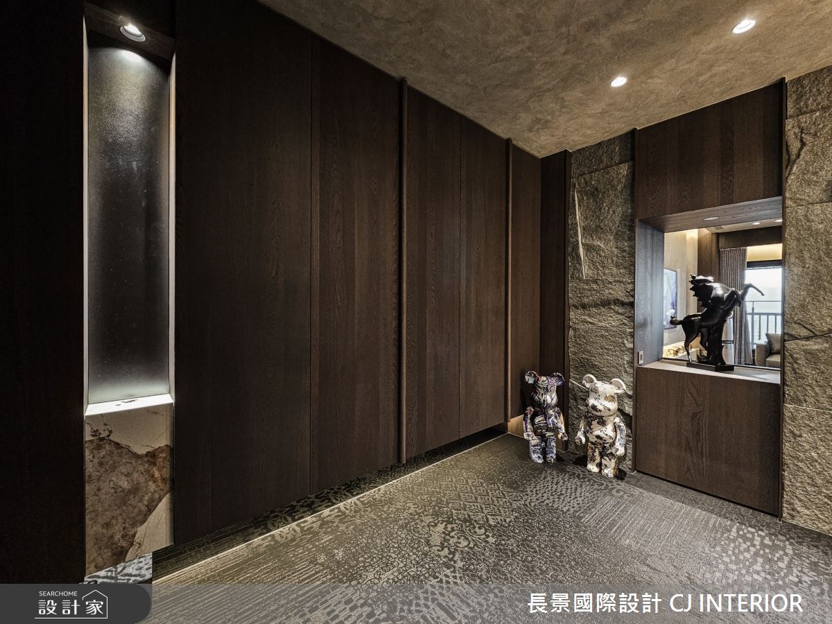 90坪新古屋(10年以下)＿現代風玄關案例圖片＿長景設計＿長景_40之1