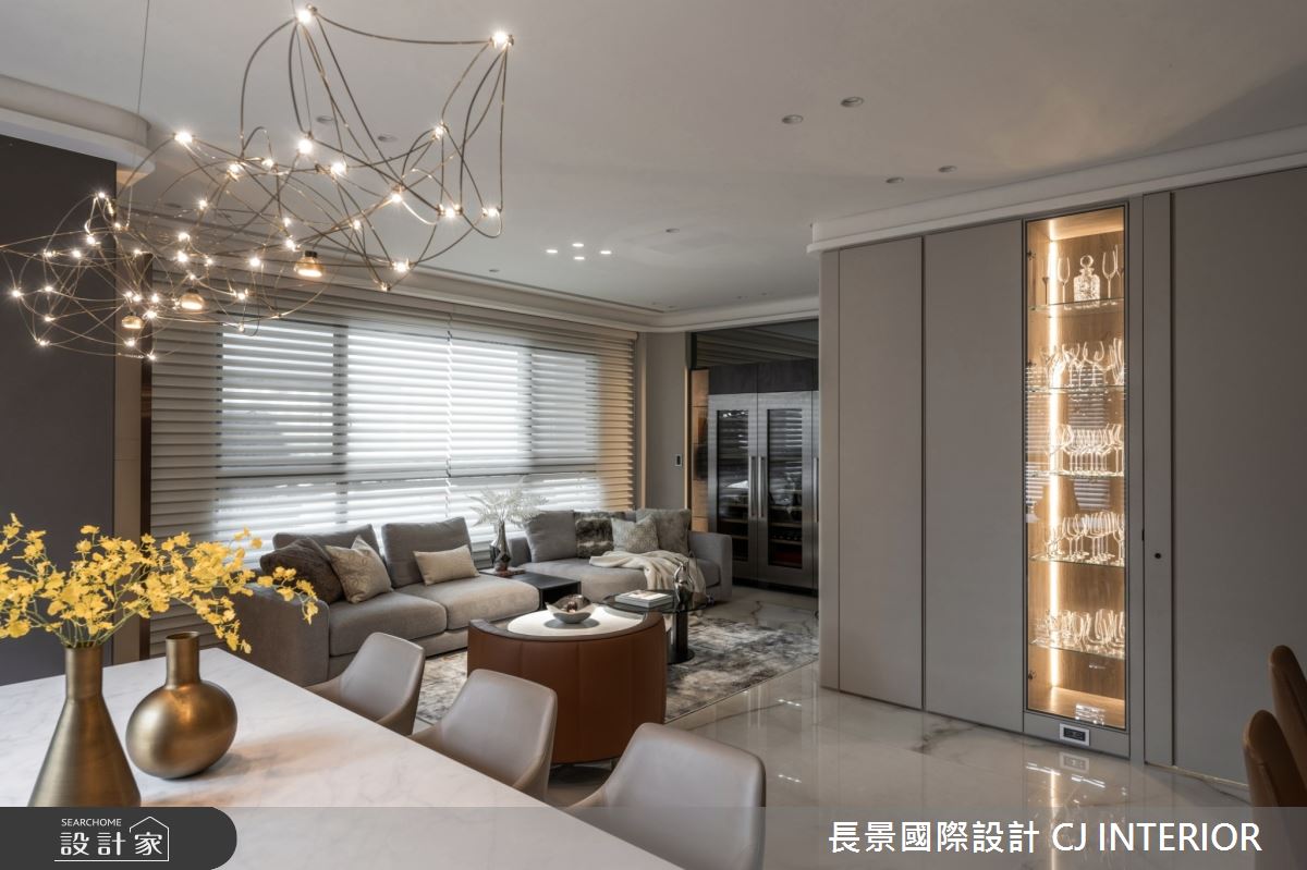 新成屋(5年以下)＿現代輕美式客廳餐廳案例圖片＿長景設計＿長景_41之13