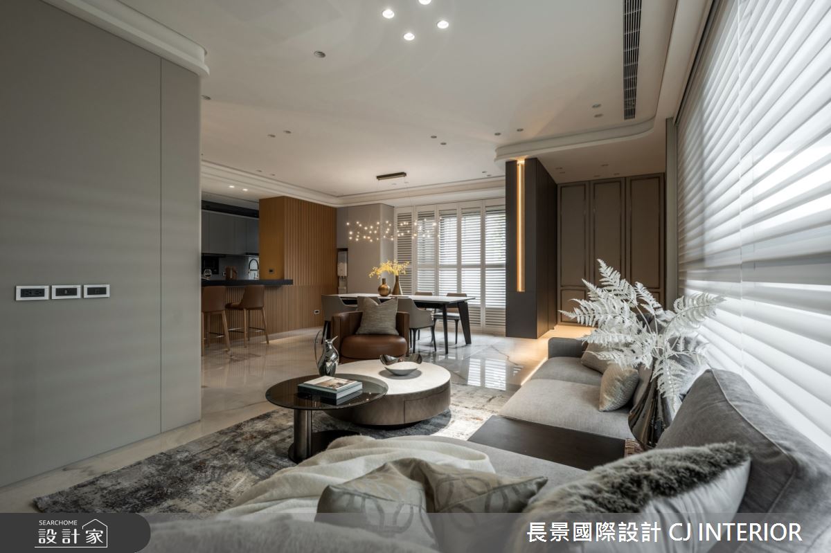 新成屋(5年以下)＿現代輕美式客廳餐廳案例圖片＿長景設計＿長景_41之5