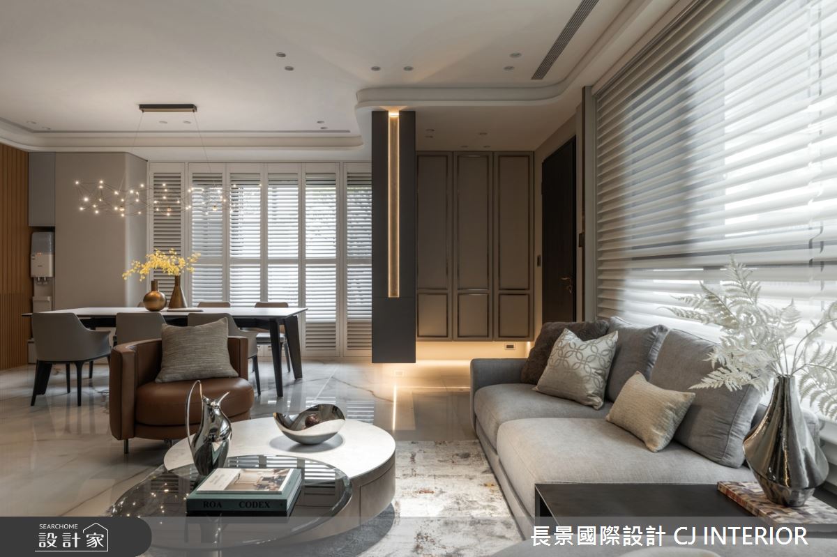 新成屋(5年以下)＿現代輕美式玄關客廳餐廳案例圖片＿長景設計＿長景_41之4