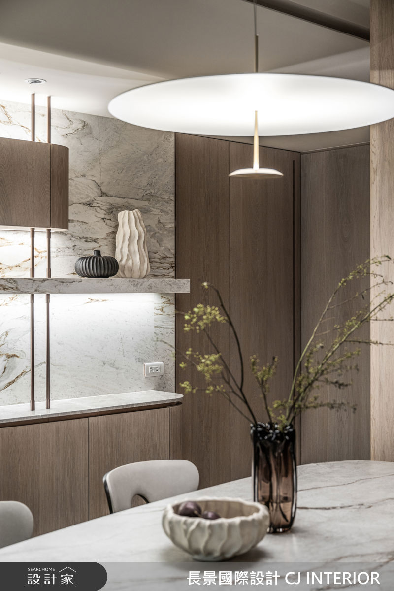 60坪新成屋(5年以下)＿現代輕美式風餐廳案例圖片＿長景設計＿長景_42皇苑御之苑_低調奢華飯店宅之14