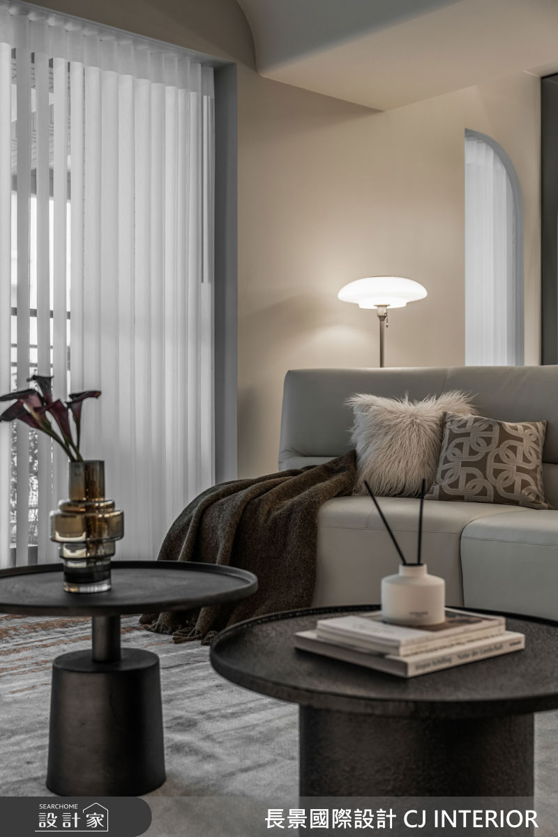 60坪新成屋(5年以下)＿現代輕美式風客廳案例圖片＿長景設計＿長景_42皇苑御之苑_低調奢華飯店宅之27