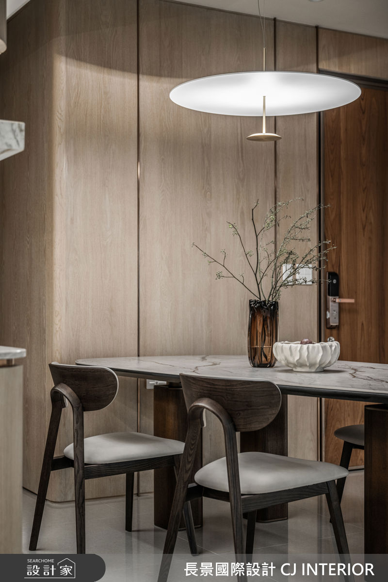 60坪新成屋(5年以下)＿現代輕美式風餐廳案例圖片＿長景設計＿長景_42皇苑御之苑_低調奢華飯店宅之19