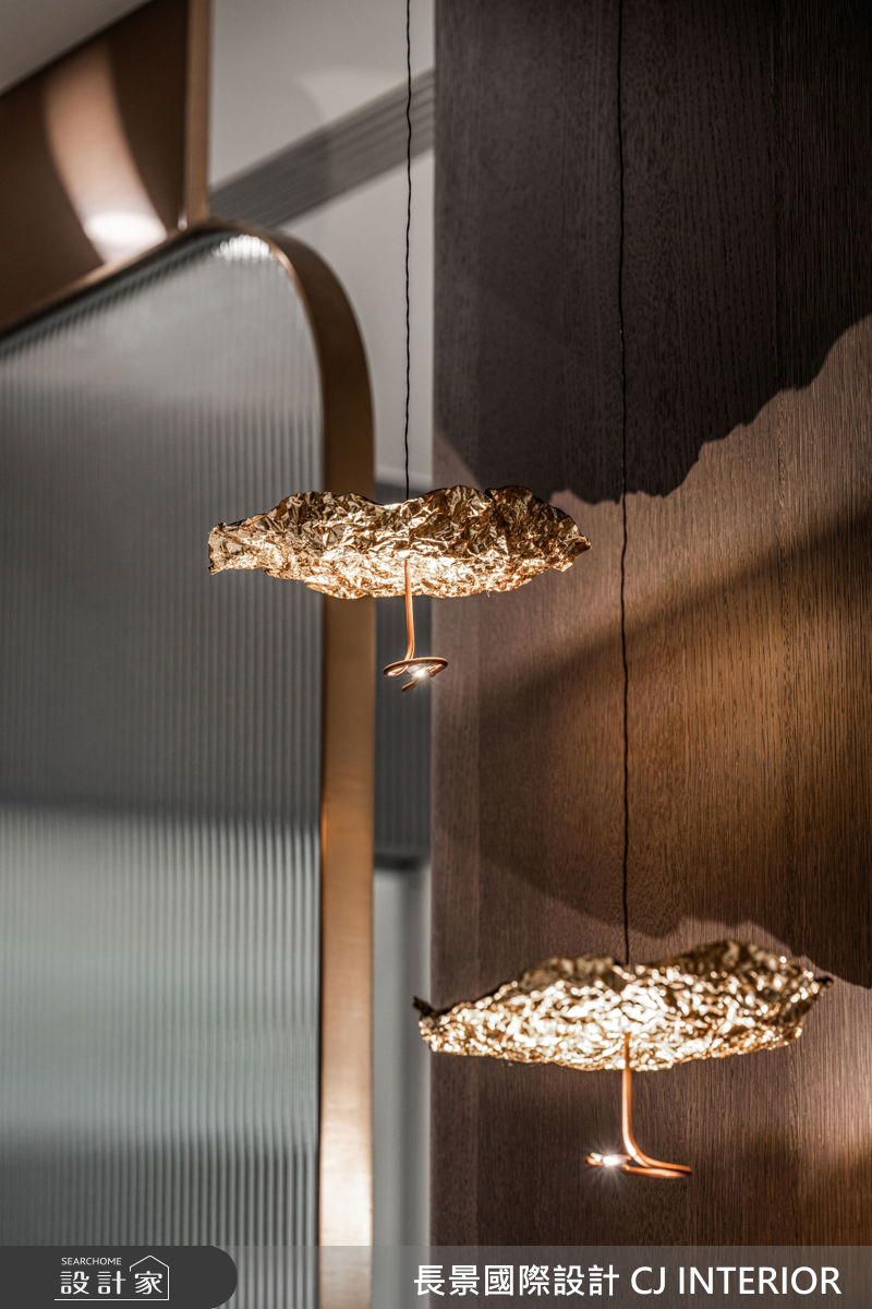 80坪新成屋(5年以下)＿現代風玄關餐廳吧檯案例圖片＿長景設計＿長景_43美術皇居_隱奢境邸之10