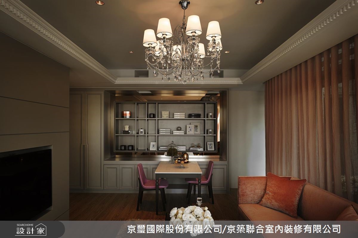 30坪老屋(16~30年)＿現代風餐廳案例圖片＿京璽國際股份有限公司/京築聯合室內裝修有限公司＿京璽國際_二代輕奢時尚宅_30坪現代風之4