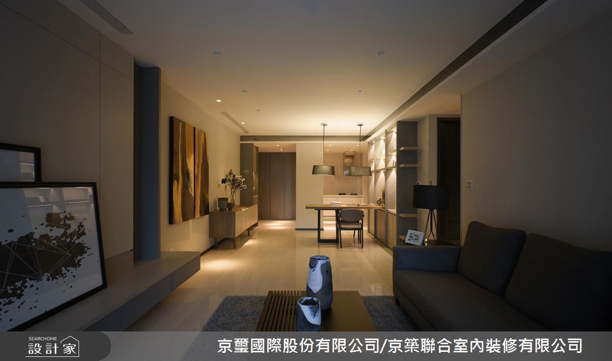 69坪新成屋(5年以下)＿現代風案例圖片＿京璽國際股份有限公司/京築聯合室內裝修有限公司＿京璽國際_大華湖閱史公館_69坪現代風之2