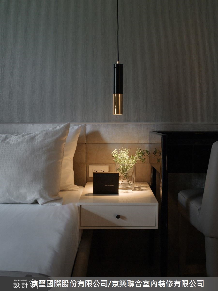 76坪新成屋(5年以下)＿現代風臥室案例圖片＿京璽國際股份有限公司/京築聯合室內裝修有限公司＿京璽國際_吉美 一品花園B3_76坪古美‧典淨之9