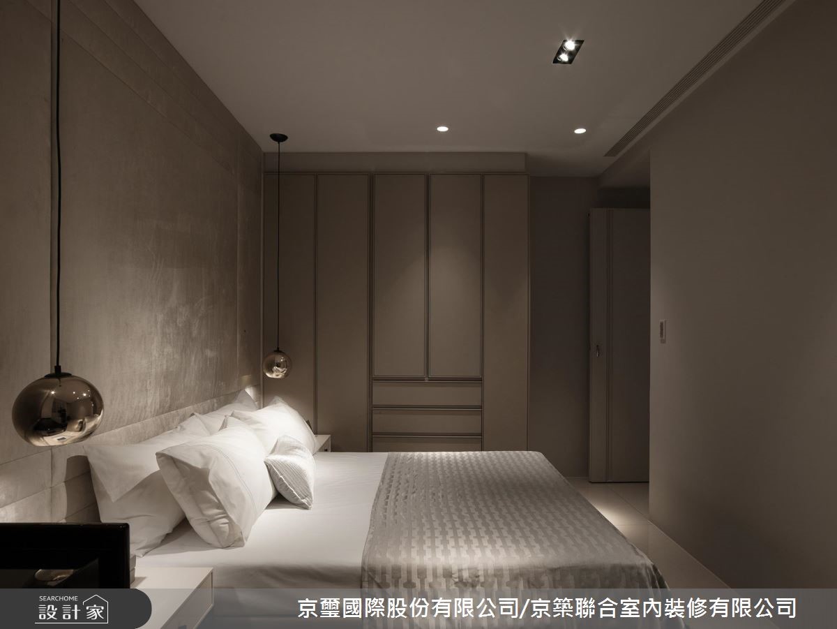 76坪新成屋(5年以下)＿現代風臥室案例圖片＿京璽國際股份有限公司/京築聯合室內裝修有限公司＿京璽國際_吉美 一品花園B3_76坪古美‧典淨之8