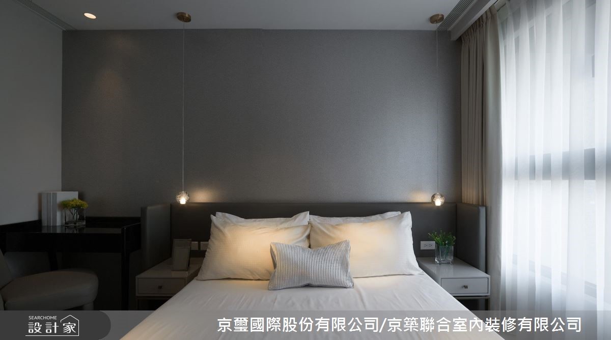 82坪新成屋(5年以下)＿現代風臥室案例圖片＿京璽國際股份有限公司/京築聯合室內裝修有限公司＿京璽國際_吉美 一品花園A1_82坪框景之間之10