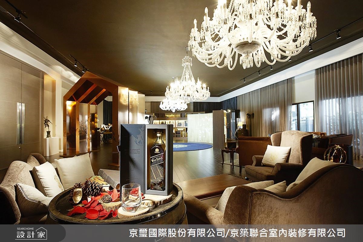90坪＿新古典案例圖片＿京璽國際股份有限公司/京築聯合室內裝修有限公司＿京璽國際_WISHKY禮讚‧時尚經典_90坪古典風之12