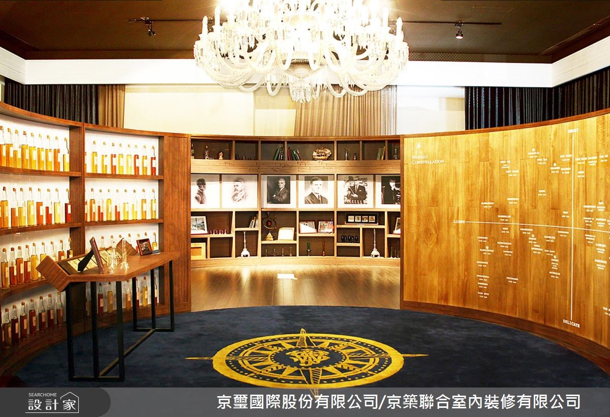 90坪＿新古典商業空間案例圖片＿京璽國際股份有限公司/京築聯合室內裝修有限公司＿京璽國際_WISHKY禮讚‧時尚經典_90坪古典風之6