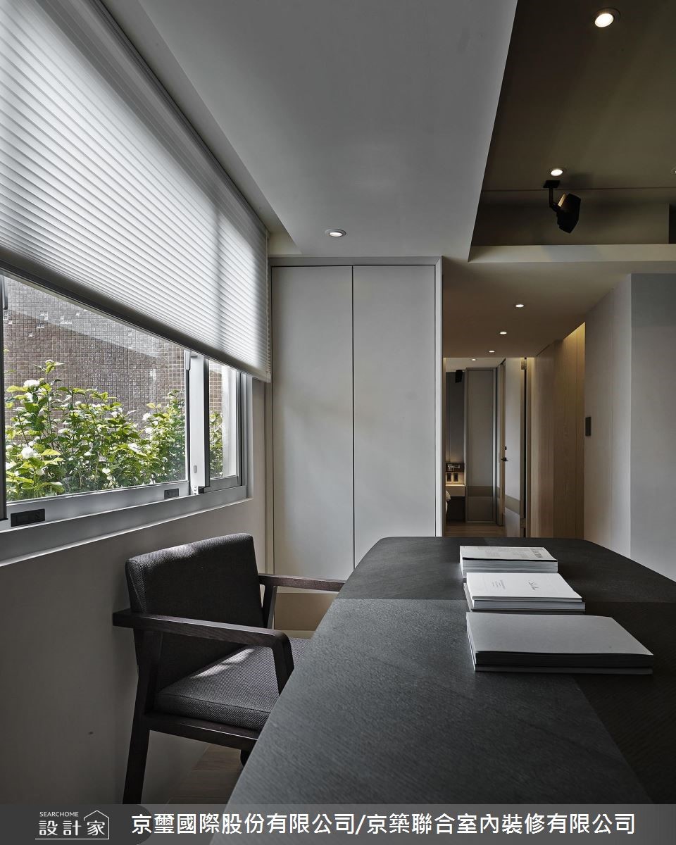 25坪老屋(16~30年)＿現代風書房案例圖片＿京璽國際股份有限公司/京築聯合室內裝修有限公司＿京璽國際_臺北和平_25坪構離‧空向之5