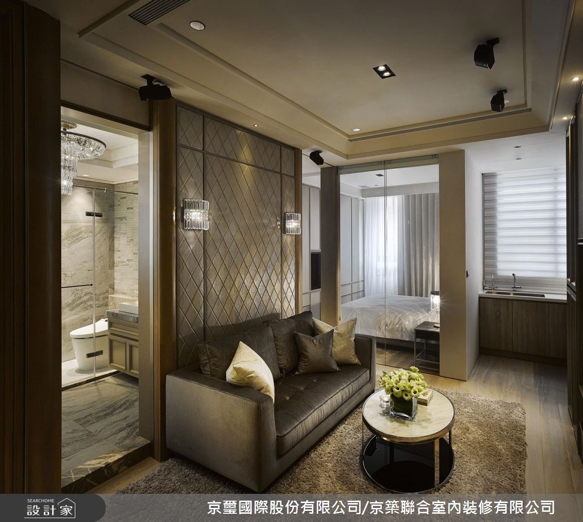 17坪新成屋(5年以下)＿奢華風案例圖片＿京璽國際股份有限公司/京築聯合室內裝修有限公司＿京璽國際_微風·麗弗_17坪境界構成之5