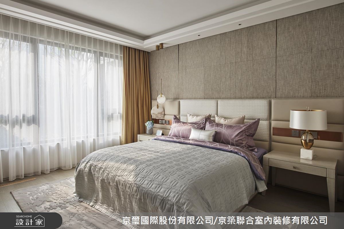 預售屋＿現代風臥室案例圖片＿京璽國際股份有限公司/京築聯合室內裝修有限公司＿京璽國際_藝術·人文薈萃_62.3坪現代風之10
