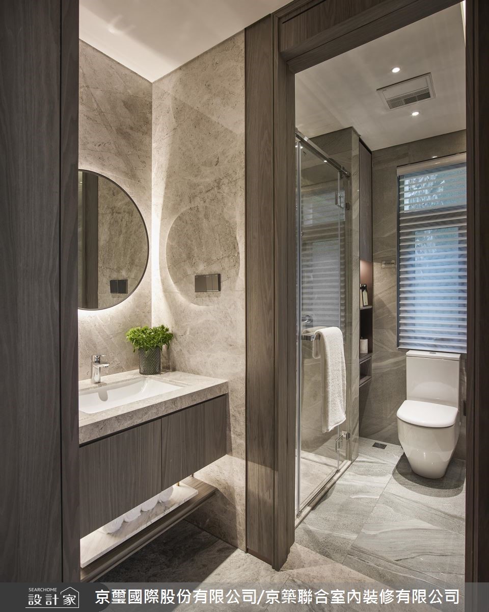 預售屋＿現代風浴室案例圖片＿京璽國際股份有限公司/京築聯合室內裝修有限公司＿京璽國際_藝術·人文薈萃_62.3坪現代風之15