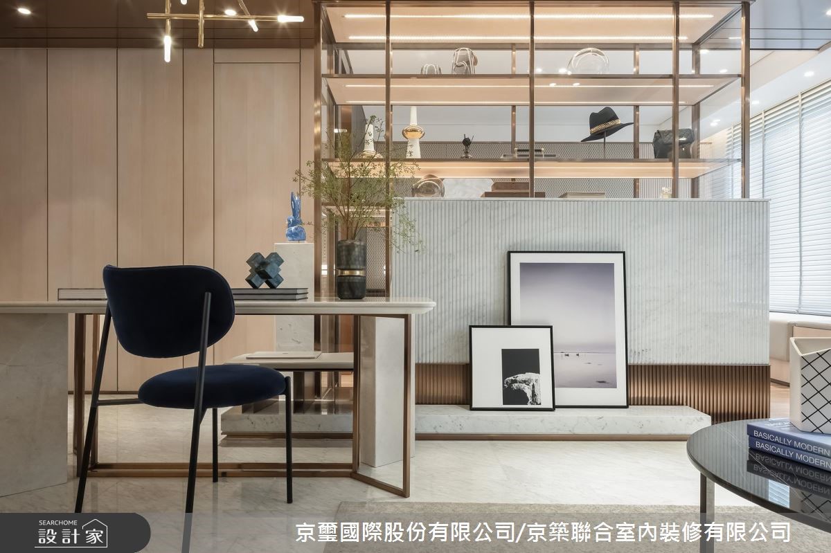 預售屋＿現代風餐廳案例圖片＿京璽國際股份有限公司/京築聯合室內裝修有限公司＿京璽國際_氣質精品住宅_27.2坪現代風之3