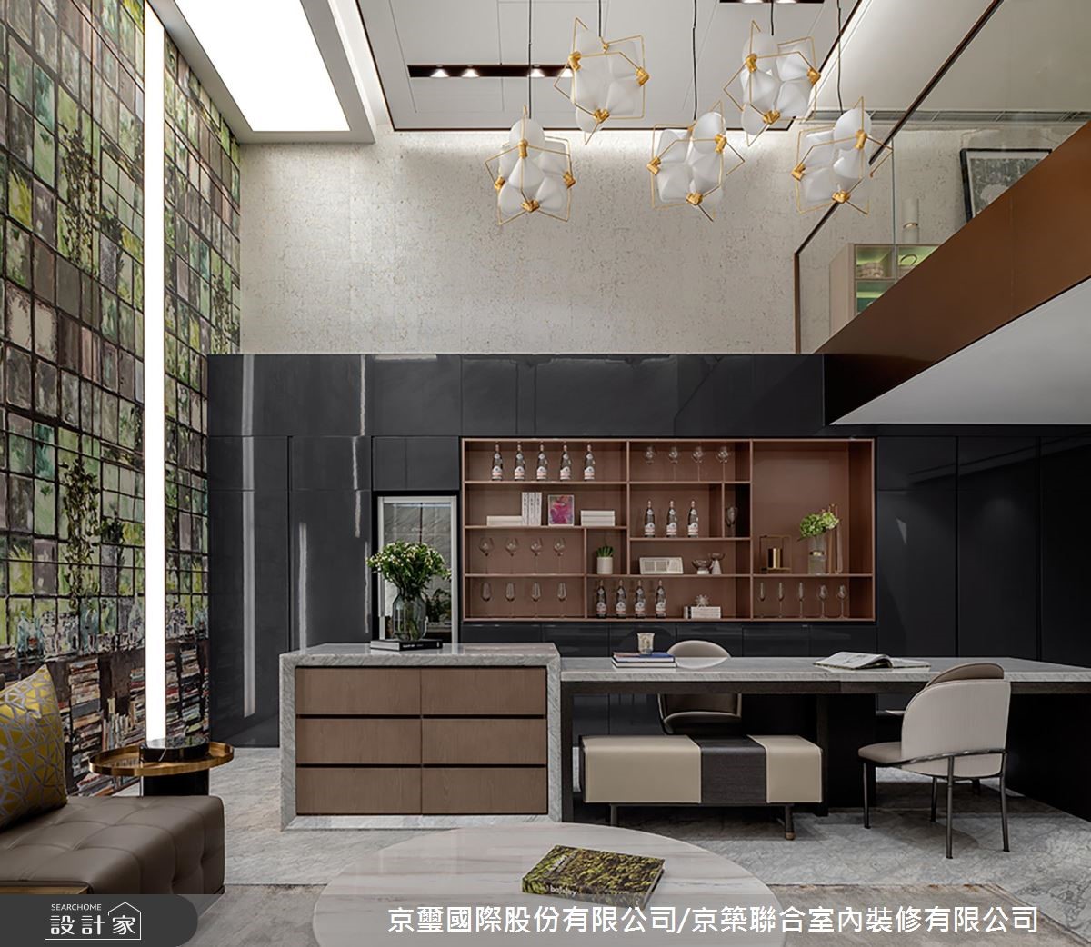 預售屋＿現代風書房案例圖片＿京璽國際股份有限公司/京築聯合室內裝修有限公司＿京璽國際_城市中的雙層花園別墅_78.7坪現代風之5