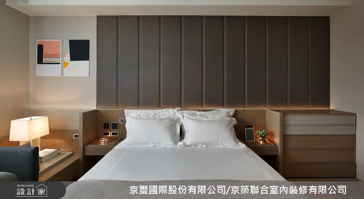 75坪新成屋(5年以下)＿現代風臥室案例圖片＿京璽國際股份有限公司/京築聯合室內裝修有限公司＿京璽國際_松彊_75坪傳承‧凝聚之9