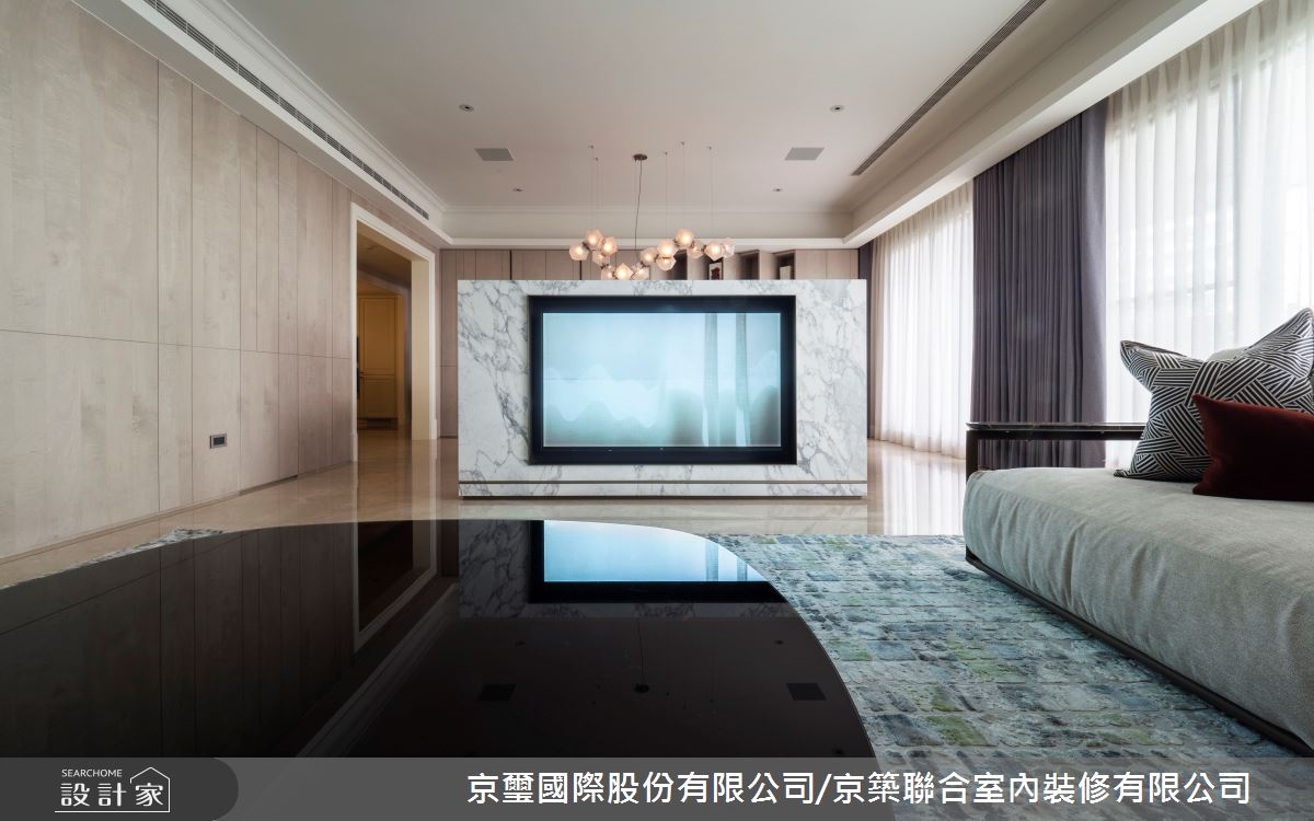 150坪毛胚屋＿現代風客廳案例圖片＿京璽國際股份有限公司/京築聯合室內裝修有限公司＿京璽國際_台中七期豪宅_150坪聚合‧傳家 樂沐大喆之5