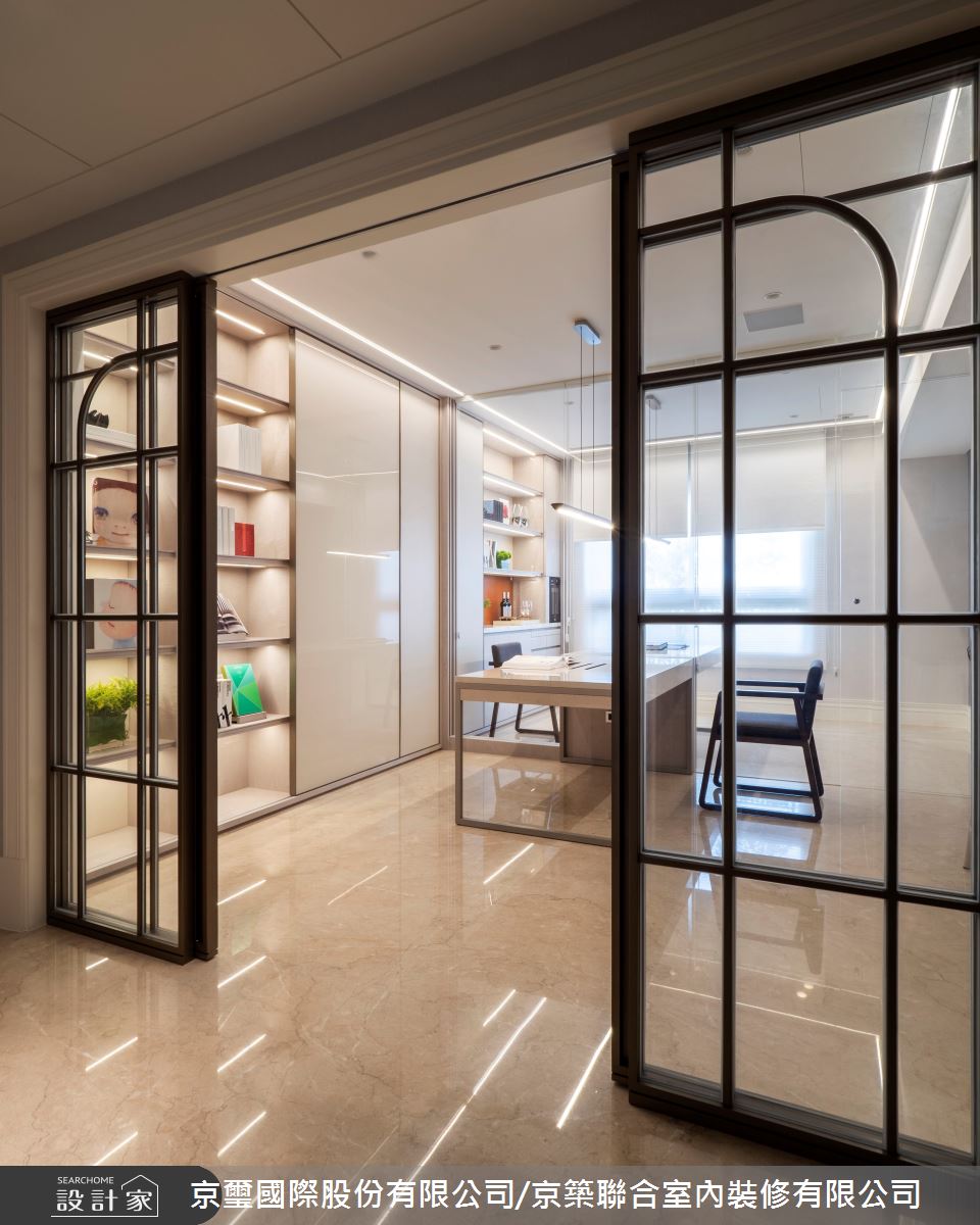 150坪毛胚屋＿現代風工作區案例圖片＿京璽國際股份有限公司/京築聯合室內裝修有限公司＿京璽國際_台中七期豪宅_150坪聚合‧傳家 樂沐大喆之18