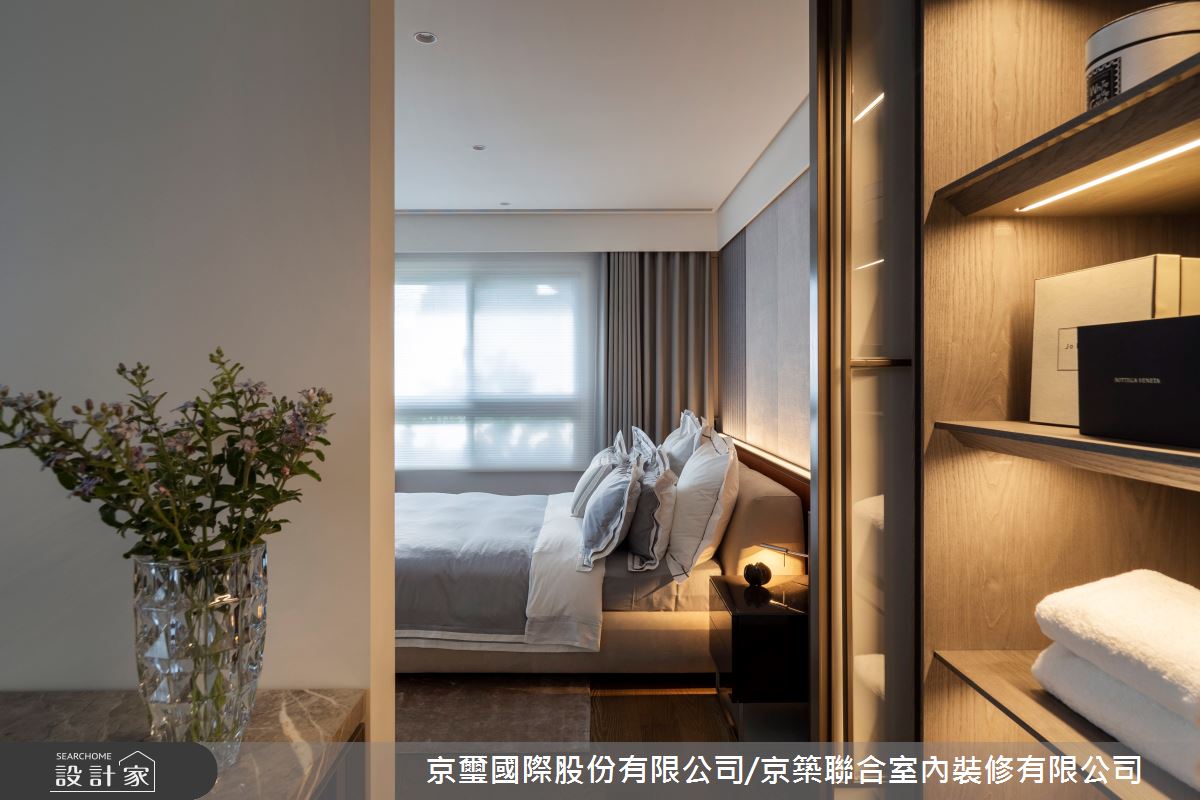 150坪毛胚屋＿現代風臥室案例圖片＿京璽國際股份有限公司/京築聯合室內裝修有限公司＿京璽國際_台中七期豪宅_150坪聚合‧傳家 樂沐大喆之23