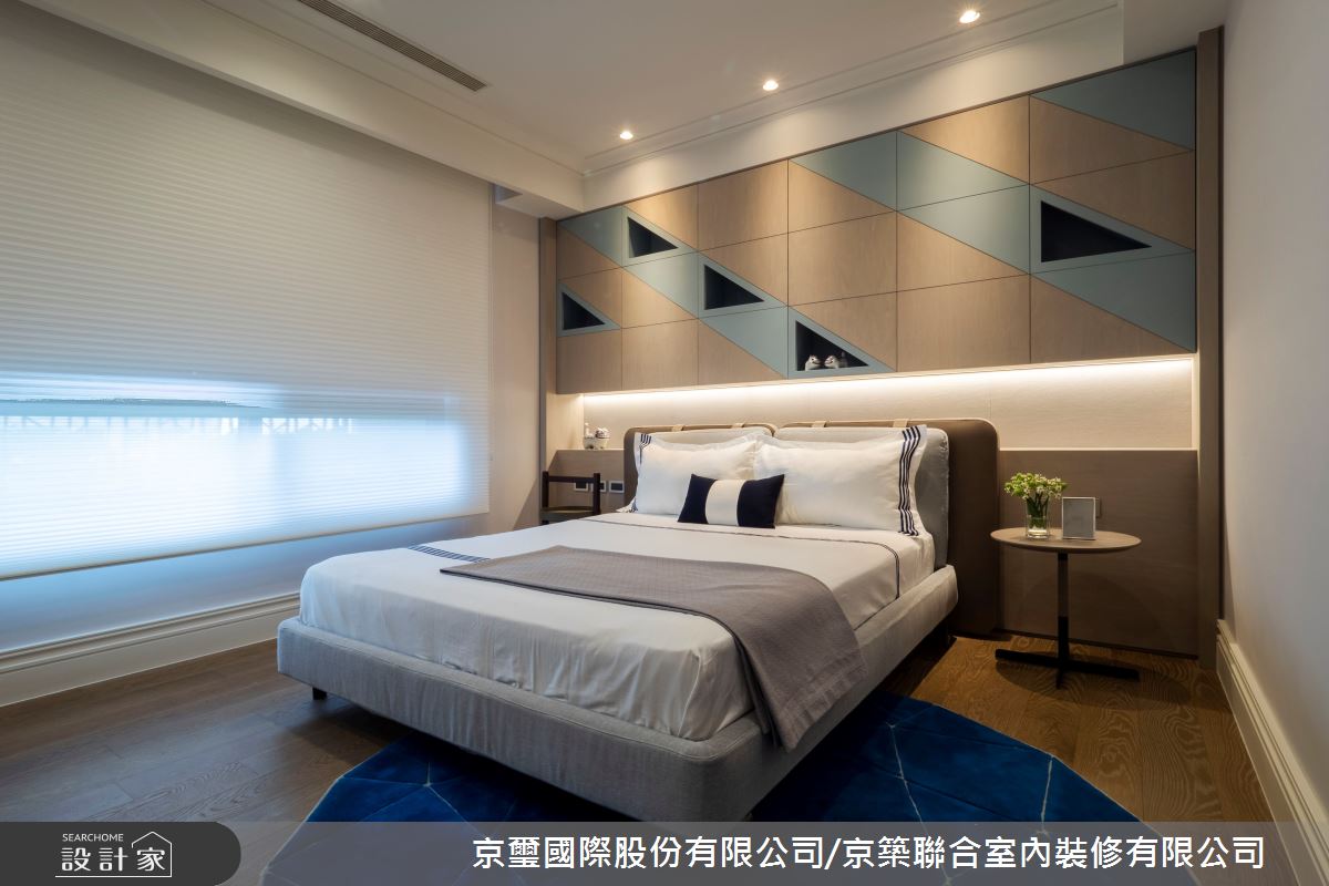 150坪毛胚屋＿現代風臥室案例圖片＿京璽國際股份有限公司/京築聯合室內裝修有限公司＿京璽國際_台中七期豪宅_150坪聚合‧傳家 樂沐大喆之25