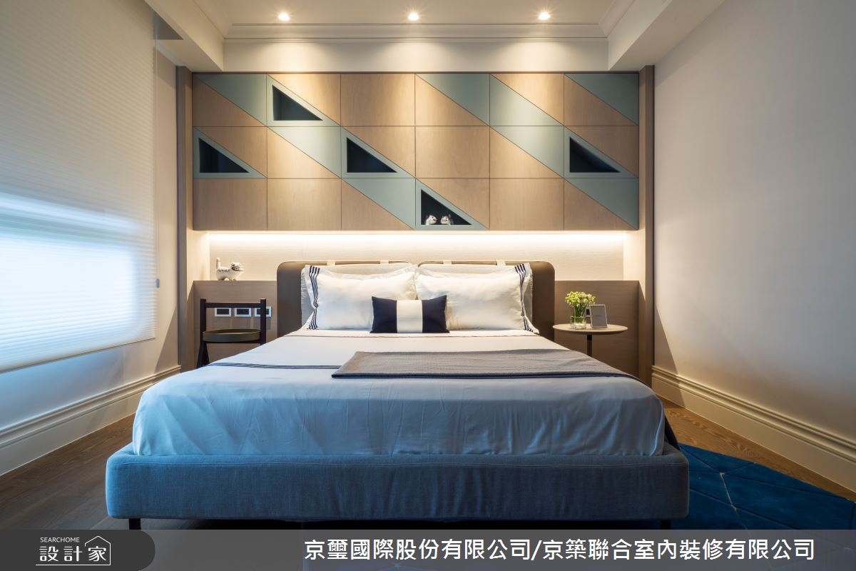 150坪毛胚屋＿現代風臥室案例圖片＿京璽國際股份有限公司/京築聯合室內裝修有限公司＿京璽國際_台中七期豪宅_150坪聚合‧傳家 樂沐大喆之26