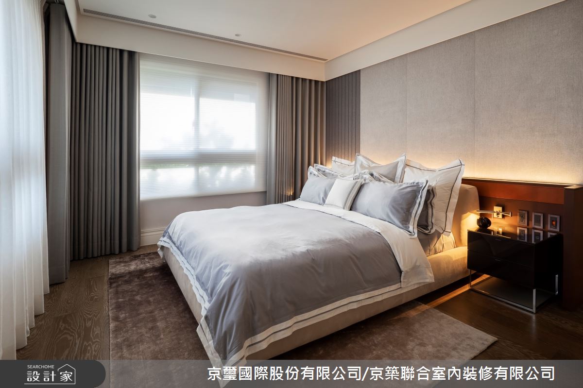150坪毛胚屋＿現代風臥室案例圖片＿京璽國際股份有限公司/京築聯合室內裝修有限公司＿京璽國際_台中七期豪宅_150坪聚合‧傳家 樂沐大喆之19