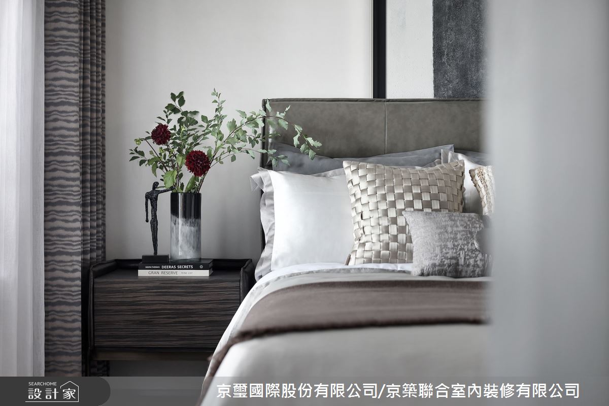 42坪預售屋＿現代風臥室案例圖片＿京璽國際股份有限公司/京築聯合室內裝修有限公司＿京璽國際_藝術‧隨形_42坪現代風之9