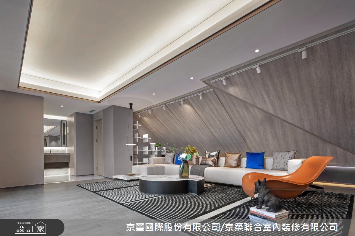 127坪預售屋＿現代風案例圖片＿京璽國際股份有限公司/京築聯合室內裝修有限公司＿京璽國際_凌躍‧城市中的雙層別墅_127坪現代風之9
