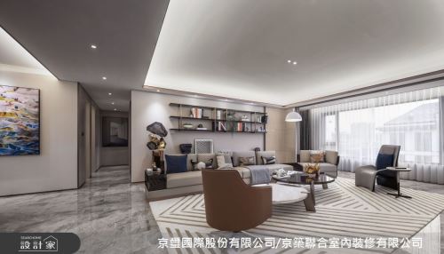 京璽國際_凌躍‧城市中的雙層別墅_127坪現代風_現代風