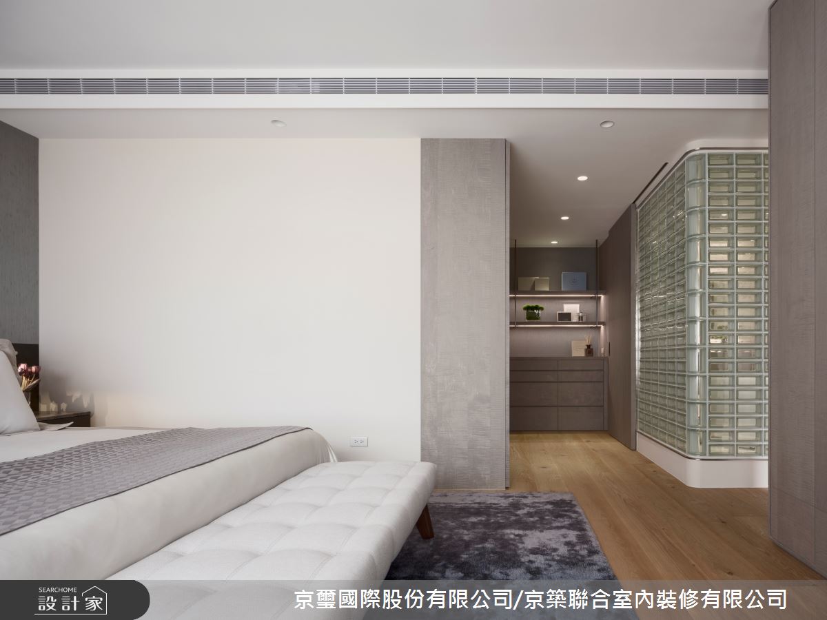 66坪新成屋(5年以下)＿混搭風臥室案例圖片＿京璽國際股份有限公司/京築聯合室內裝修有限公司＿京璽國際_太平洋之森_66坪退休藝術宅邸之16