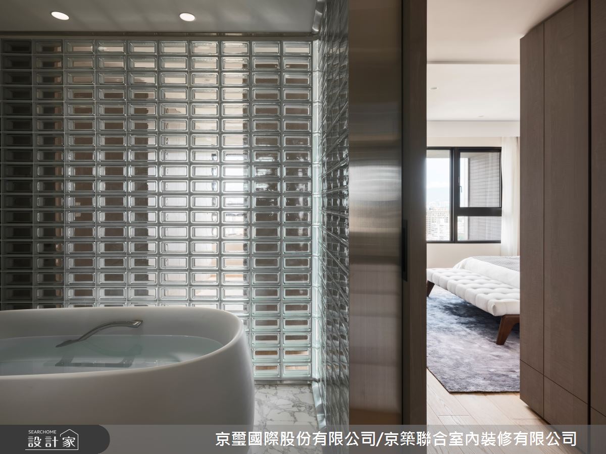 66坪新成屋(5年以下)＿混搭風浴室案例圖片＿京璽國際股份有限公司/京築聯合室內裝修有限公司＿京璽國際_太平洋之森_66坪退休藝術宅邸之19