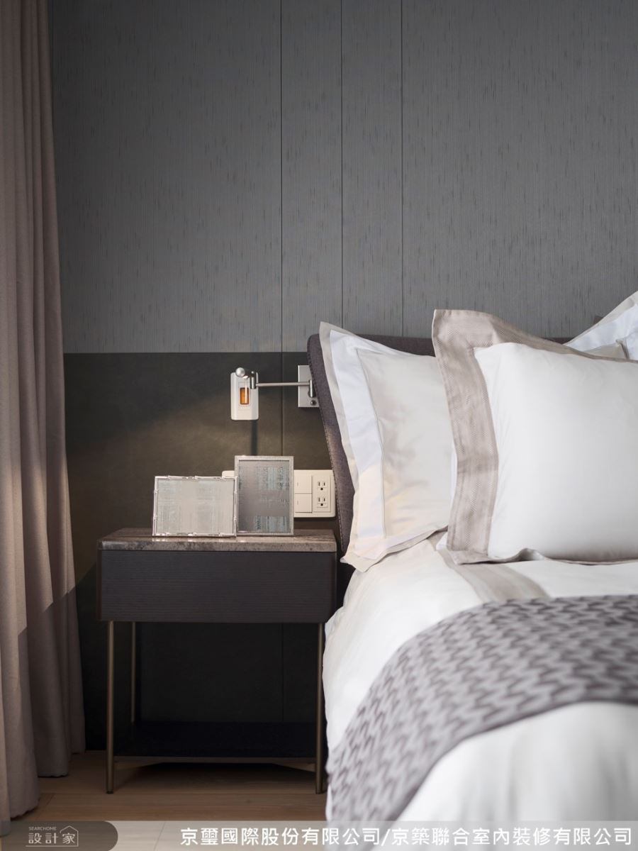 66坪新成屋(5年以下)＿混搭風臥室案例圖片＿京璽國際股份有限公司/京築聯合室內裝修有限公司＿京璽國際_太平洋之森_66坪退休藝術宅邸之15