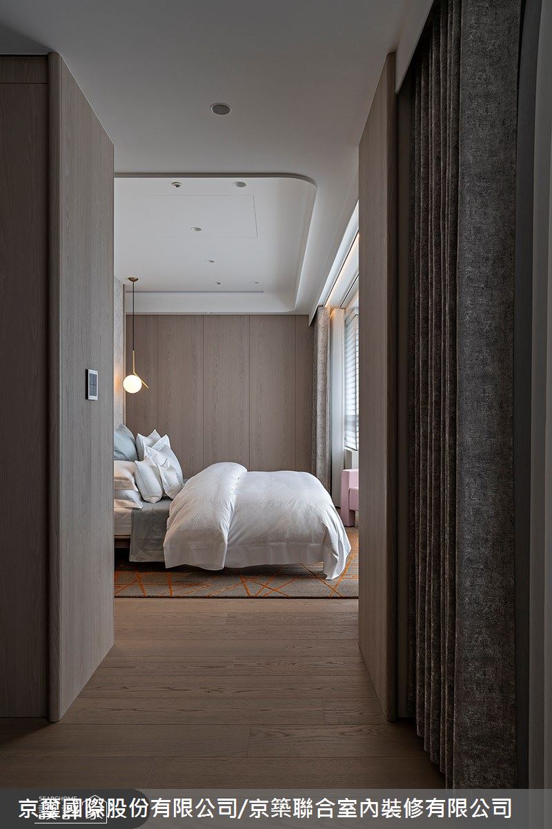 141坪毛胚屋＿現代簡約臥室案例圖片＿京璽國際股份有限公司/京築聯合室內裝修有限公司＿京璽國際_遠雄九五_141坪高端訂製生活綠意藝術宅邸之20