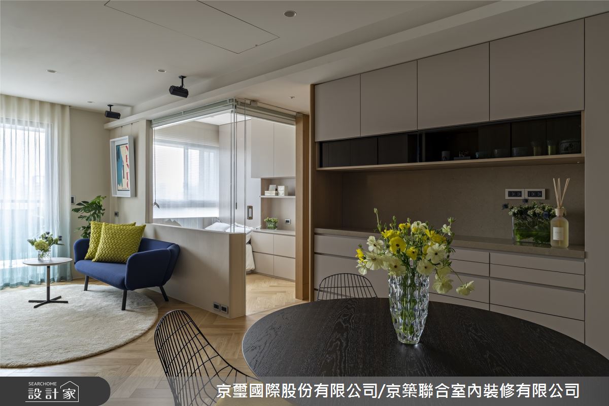 43坪新成屋(5年以下)＿日式客廳餐廳臥室案例圖片＿京璽國際股份有限公司/京築聯合室內裝修有限公司＿京璽國際_和平官址_43坪日式之4
