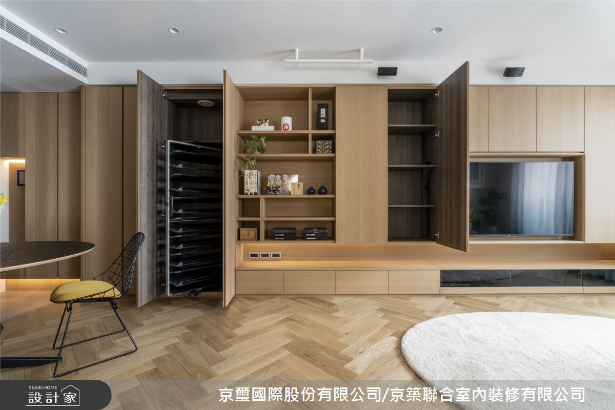 43坪新成屋(5年以下)＿日式客廳餐廳案例圖片＿京璽國際股份有限公司/京築聯合室內裝修有限公司＿京璽國際_和平官址_43坪日式之6