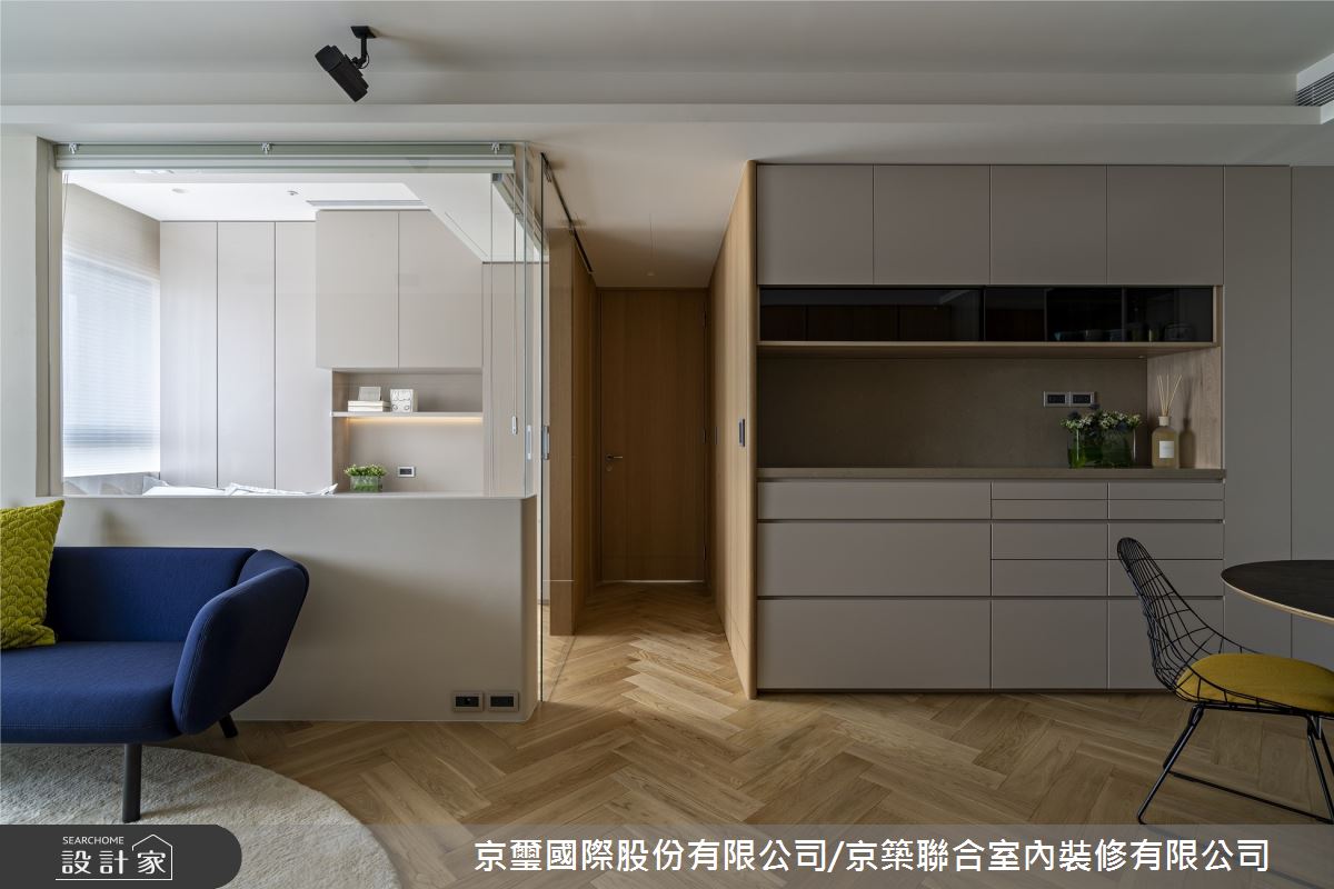 43坪新成屋(5年以下)＿日式客廳餐廳臥室走廊案例圖片＿京璽國際股份有限公司/京築聯合室內裝修有限公司＿京璽國際_和平官址_43坪日式之7